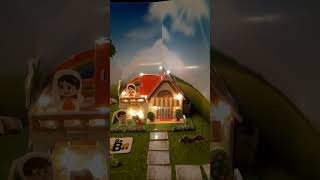 PUZZLE 3D RAINBOW HOUSE MALAM diy 3dpuzzle puzzle3d toy cubicfun diypuzzle shorts edukasi [upl. by Aroda804]