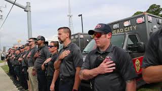 Morehead City FD and PD  September 11th Memorial 2024 [upl. by Leugar]