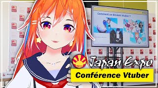 Ma Conférence à Japan Expo 2024  Comment devenir et débuter en tant que Vtuber  Vtuber FR [upl. by Verile]