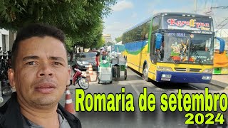 começou a romaria de setembro em juazeiro do norte [upl. by Sivla]