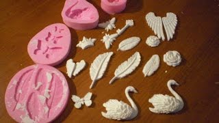 DIY Embellishments  Verzierungen selber giessen in Silikonformen  Molds abformen [upl. by Atinrehs]