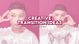 creative transition ideas  alight motion [upl. by Ahc]