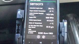 OBD Auto Doctor WP8 [upl. by Neahs]