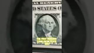 Rare 1 Dollar Bill Error Sells for 1200 Double Print Optical Illusion Explained shorts [upl. by Halik]