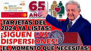 ✅🔴¡LAS TARJETAS DEL BIENESTAR Y SUS ENTREGAS EN ESTE 2024 DE ELECCIONES✅🔴 [upl. by Cynarra]