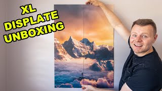 Displate XL Metal Poster Unboxing amp Review  Size and Quality Comparison [upl. by Sansen]