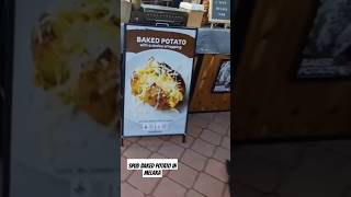 British Baked Potato Hype in Malaysia 🇲🇾 malaysiatravel shorts trend jacketpotatoes [upl. by Aihsit]