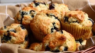 Blueberry Muffins Recipe  How to Make Blueberry Muffins [upl. by Domash598]