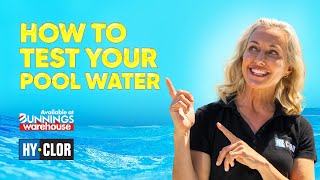 How to test your pool water  HyClor [upl. by Lemkul]