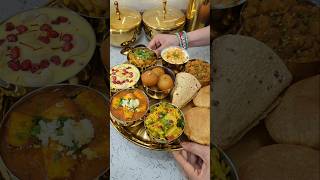 Diwali Special Thali in 30 Mins  दिवाली स्पेशल राजस्थानी थाली diwalispecial happydiwali [upl. by Guerin]