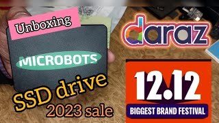 ssd hard disk review unboxing  daraz 12 12 sale 2023 [upl. by Forcier]