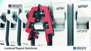 Brady Lockout  Tagout Devices Applications [upl. by Ayerf]