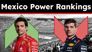 2024 F1 Mexican Grand Prix Power Rankings [upl. by Ysnil]