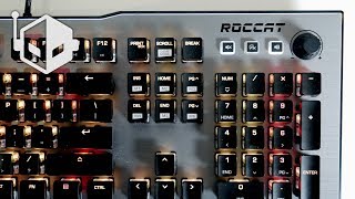 Roccat Vulcan 120 Aimo Featuring Titan Switches Review [upl. by Oinafipe25]