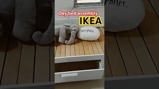 IKEA Day bed assembly vlog ikeashoppingassembly interiordesignhomedecor shorts ikeahyderabad [upl. by Irtimid585]