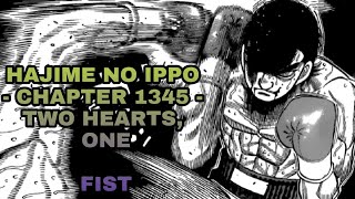 HAJIME NO IPPO  CHAPTER 1345  TWO HEARTS ONE FIST [upl. by Konrad]