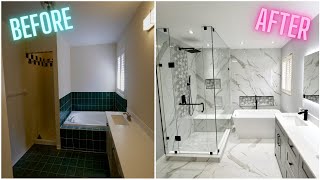 Master Bathroom Remodel  How to Renovation [upl. by Enelaehs464]