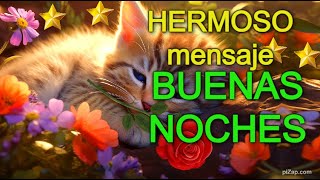 ⭐ABRELO Mensaje de BUENAS NOCHES dulces sueños Frases de la noche reflexión [upl. by Zsolway792]