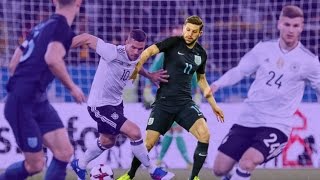 Adam Lallana vs Germany • 22032017 [upl. by Syhr]