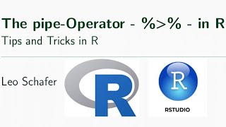 The PipeOperator  ＞  in R  Tips and Tricks in R [upl. by Aillij]