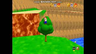 WORLD SLIDE 64 N64 Gameplay on SM64 Hack [upl. by Lumpkin]