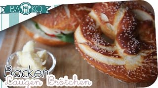 Laugenbrötchen selbst gemacht Rezept ⎮ BAKO [upl. by Nylissej]