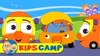 Wheels On The Bus  Nursery Rhymes  100 Minutes Compilation from Kidscamp [upl. by Aikehs707]