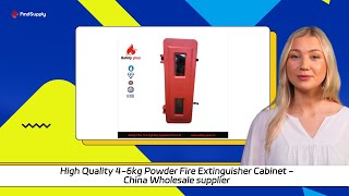 High Quality 46kg Powder Fire Extinguisher Cabinet  China Wholesale supplier [upl. by Bahe450]