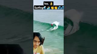 surfing surf beach surfers ocean weird waves shortfeed skimboarding oddlysatisfying [upl. by Ail]