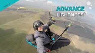 Advance LIGHTNESS 2 Paragliding Harness Review [upl. by Losiram708]