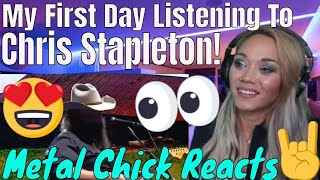 Metal Chick Reacts to Chris Stapleton Tennesee Whiskey Live  First day hearing Chris Stapleton EVER [upl. by Angelita]