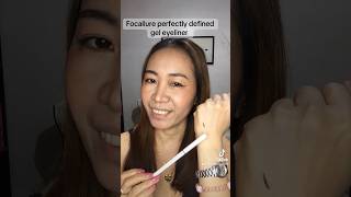 Focallure perfectly defined gel eyeliner focallure eyeliner makeup grwm [upl. by Akimik340]