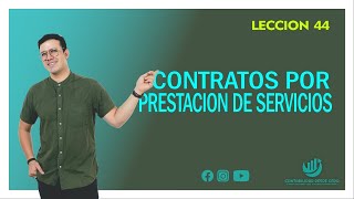 CONTRATO por PRESTACION de SERVICIOS [upl. by Eulalie555]