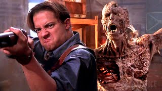 Brendan Fraser shoots the mummy AGAIN  The Mummy Returns  CLIP [upl. by Sprage]