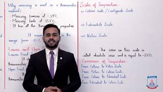 Class 9  Physics  Chapter 8  Lecture 2  82 Thermometer  Allied Schools [upl. by Assirk]