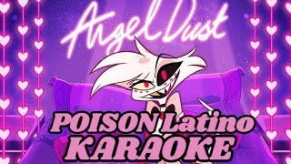 🎤 POISON Español Latino Karaoke  Hazbin Hotel [upl. by Lemahs]