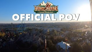 Official POV  Yukon Striker  Canadas Wonderland [upl. by Aicsile]