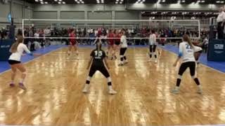 16 Maddie Norberg  5’8” Setter  co 2025  Surfside Volleyball [upl. by Tillo534]