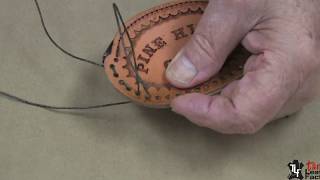 Leather Changer Coin Purse Kit Tutorial [upl. by Hahnert]