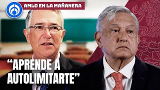 AMLO le manda un recadito Salinas Pliego en la mañanera [upl. by Haon45]