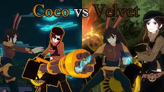 Coco Adel vs Velvet Scarlatina  RWBY Phoenix Festival Tournament EX [upl. by Macmullin]