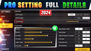 Free fire setting full details in tamil  After update headshot sensitivity 🔥  Free fire setting [upl. by Gae212]