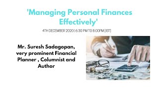 Managing Personal Finances Effectively [upl. by Nadruoj38]