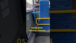 Finland life Finland bus Finland every day زندگی در فنلاند، اتوبوس فنلاند [upl. by Aivato495]