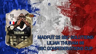 Lilian Thuram Sbc Confederations Cup Madfut 23 [upl. by Yehus]