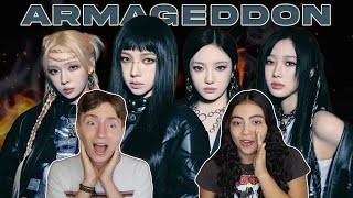 Music Producer and Video Editor React to aespa 에스파 Armageddon MV [upl. by Dlorag]