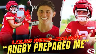 Louis ReesZammit Speaks On Chiefs Training Camp Experience So Far │ LRZ Highlights [upl. by Tongue551]