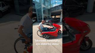 Tekerlekli Sandalyeler İçin Elektrikli Motor… İçine gir ve devam et automobile art motovlog [upl. by Berkeley]