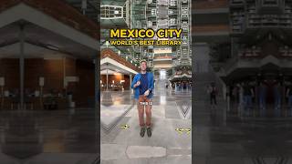 Biblioteca Vasconcelos – World’s best library mexico cdmx library mexicocity viralvideo [upl. by Gerladina]