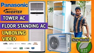 Tower Ac  Panasonic floor standing AC  3 ton tower inverter AC unboxing video  rajtech [upl. by Ecille830]